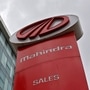 A Mahindra and Mahindra sign at one of the carmaker's showrooms in Mumbai. (File Photo) (REUTERS)
