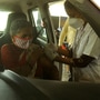 Kolkata gets its first drive-in vaccination centre at the Quest Mall in Park Circus area. (File photo) (HT PHOTO)