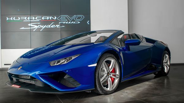 In pics: Lamborghini Huracan Evo RWD Spyder enters Indian market | HT Auto