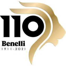 The logo can be seen prominently made with Benelli's famed Lion of Pesaro.
