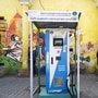 A Delta EV charging station at Connaught Place in New Delhi. (File photo) (Bloomberg)