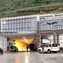 Work in progress at the tunnel linking Banihal and Qazigund along the Jammu-Srinagar national highway. (File Photo) (PTI)