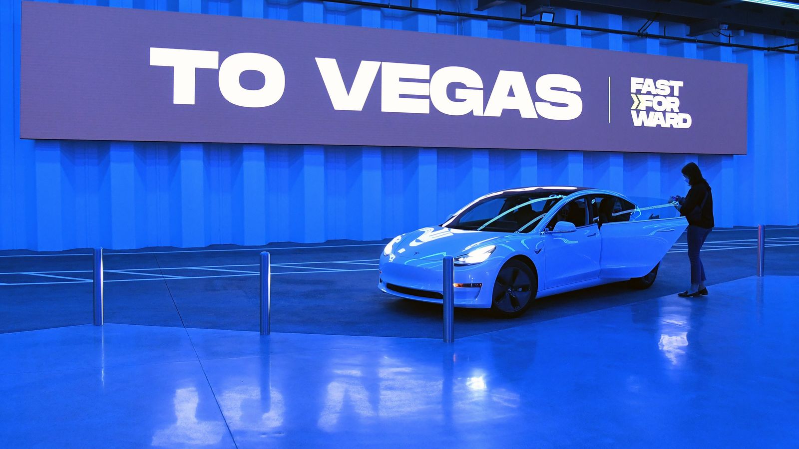 Musk's finished underground transportation loop gets a viewing in Vegas -  Friday, April 9, 2021