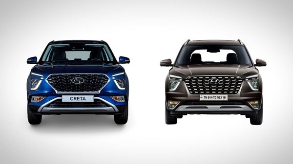 2022 Hyundai Creta and Alcazar have the same face: Check pics - Auto ...