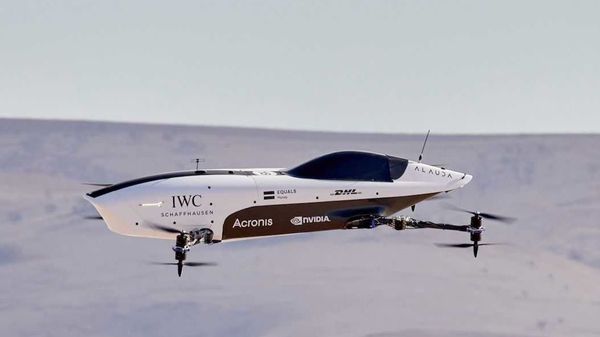 World S First Flying Race Car Makes Its Maiden Flight Watch Here