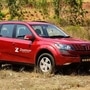 A Mahindra XUV500 branded as Zoomcar. (Photo courtesy: Zoomcar)