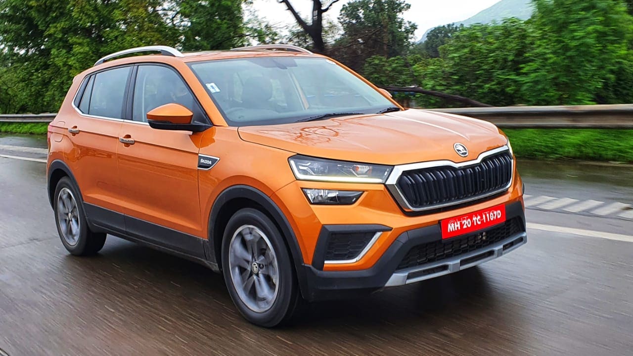 Skoda Kushaq is a well-proportioned SUV with just a bit of bling to make it stand out without trying hard. (HT Auto/Sabyasachi Dasgupta)