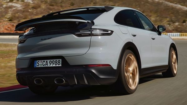 The powerful V8 engine is mated to an eight-speed Tiptronic S automatic transmission, which allows the Porsche Cayenne Turbo GT to be able to sprint from zero to 100 kmph in just 3.3 seconds and reach a top speed of 300 kmph.