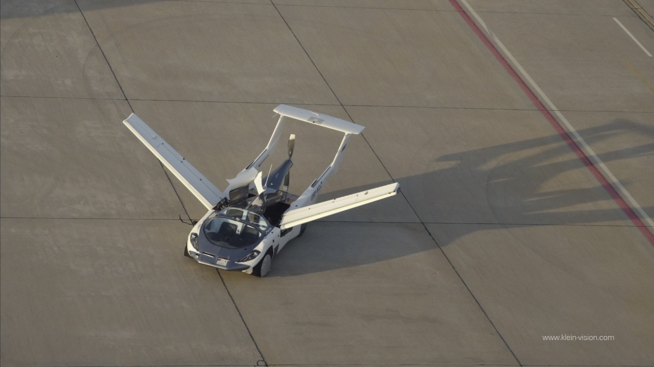 This was the first time a flying car made an inter-city flight.