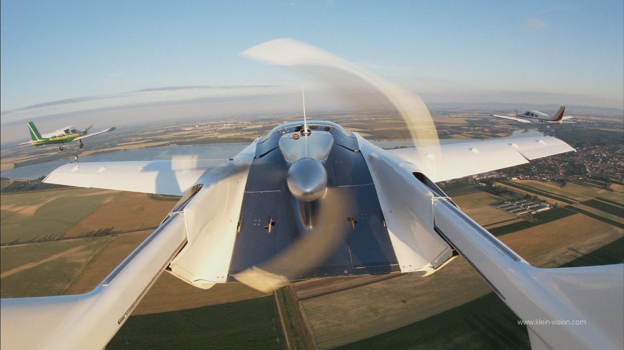 The flying car can fly at a speed of 170 kmph.