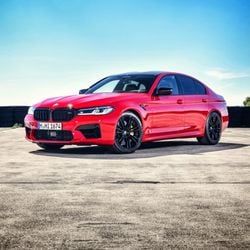 BMW M5 Competition performance sedan is powered by a V8 engine with M TwinPower Turbo Technology that can generate 625 hp of power and 750 Nm of peak torque.