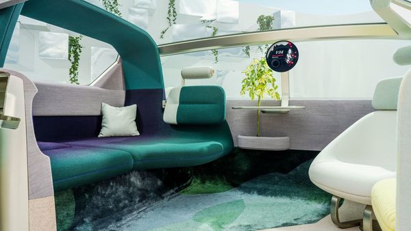 Interior of the BMW MINI Vision Urbanaut Interior of the BMW MINI Vision Urbanaut