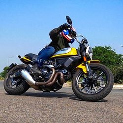2021 Ducati Scrambler Icon with the new BS 6-compliant engine was launched i India earlier this year.