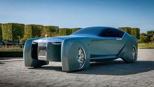 Rolls-Royce Vision Next 100 was a unique concept previewing the brand's future design.