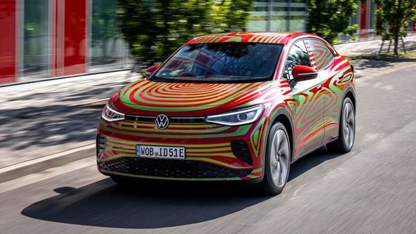 Volkswagen's all-electric ID.5 GTX SUV coupe. (Volkswagen)  |  auto.hindustantimes.com