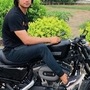 Besides being an ace javelin thrower, Neeraj Chopra is also known as a keen biker. (Image: Instagram/Neeraj Chopra)