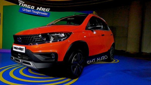 Tiago NRG aims to stand out from the Tiago courtesy its exterior styling elements and slightly increased ground clearance.