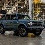 2021 Ford Bronco at Michigan assembly plant. (File photo)
