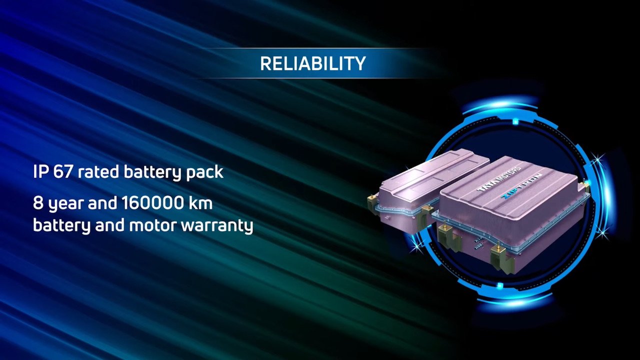 Tata tigor shop ev battery