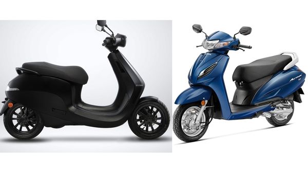 Electronic activa hot sale scooty