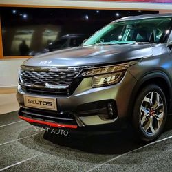 Kia is likely to launch the new Seltos X-Line variant ahead of the festive season. (Photo credit: Prashant Singh/HT Auto)