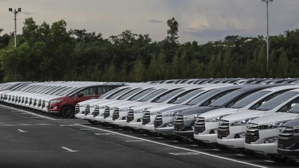 Toyota Innova Crysta is one of the bestselling models from the brand. (Bloomberg) Toyota Innova Crysta is one of the bestselling models from the brand. (Bloomberg)