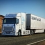 2021 Hyundai XCIENT heavy-duty truck is equipped with a 180-kW hydrogen fuel-cell system