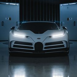 Bugatti Centodieci successfully completes wind tunnel tests.