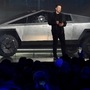FILE PHOTO: Tesla CEO Elon Musk unveils the Cybertruck at the TeslaDesign Studio in Hawthorne, California (Robert Hanashiro-USA TODAY via I)