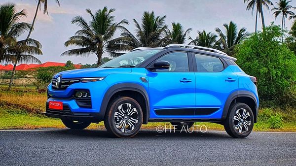 Kiger's high ground clearance makes it a capable vehicle on most Indian road conditions. (HT Auto/Sabyasachi Dasgupta)