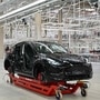 File photo of the production of the Tesla Model Y at the Tesla Gigafactory in Gruenheide, near Berlin. (AFP)