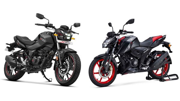 New Tvs Apache Rtr 160 4v Vs Hero Xtreme 160r Stealth Edition