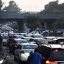 File photo vehicles at a stretch of road near Pragati Maidan in Delhi used for representational purpose only. (Arvind Yadav/HT PHOTO)