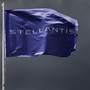 File photo of the logo of Stellantis.&nbsp; (Reuters)