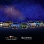 The 10 vehicles inspired by the 10 superheros from the movie Eternals. (Lexus)