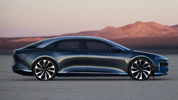 File photo of Lucid Air electric sedan. (Used for representational purpose only)