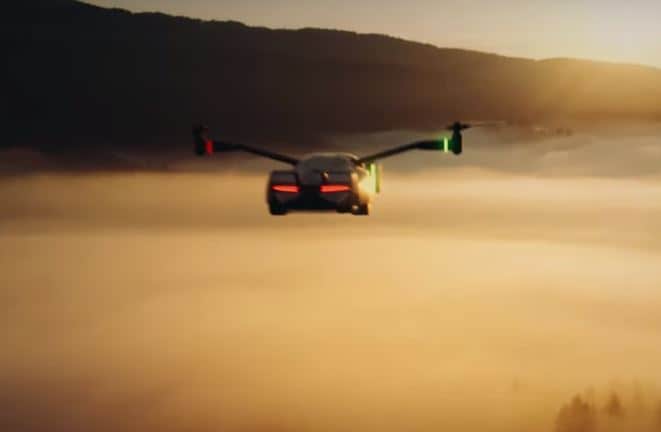 Xpeng flying car has space for two inside its cabin.