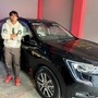 Olympian Neeraj Chopra posing with his Mahindra XUV700 Javelin Gold Edition (@Neeraj_chopra1/Twitter)