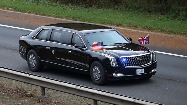 File photo of the presidential limousine in which US Presidents travel. (REUTERS)