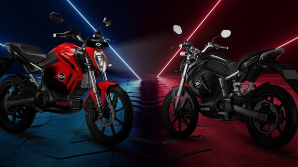 Revolt RV 400 electric motorcycle has been offered in three exterior colour choices.