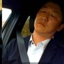 This combination of images provided by Mazda Motor Corp., shows a mock driver dozing off (right) and becoming incapacitated in the automaker’s Co-Pilot Concept car in Miyoshi, Hiroshima. (AP)