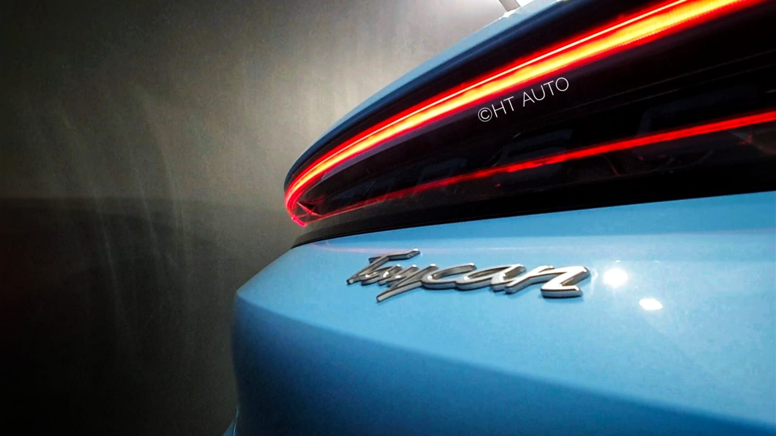 LED lights find a prominent place all around the Taycan EV. LED lights find a prominent place all around the Taycan EV.