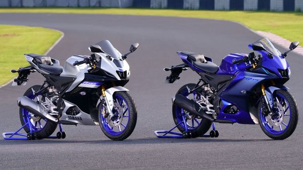 The new Yamaha R15 V4.0 weighs 142 kgs (kerb). It was launched in India earlier this year in September. 