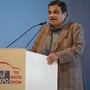 Union Minister Nitin Gadkari at the inauguration of the Auto Expo 2020. (Photo courtesy: Twitter/@AEMotorShow)