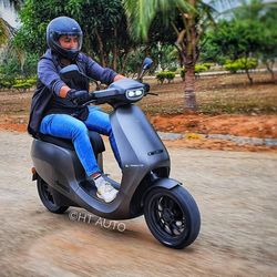 The Ola S1 Pro has enough silent grunt to get a move on real quick.