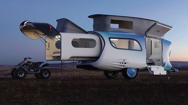 Whale Trailer Cabin designed by Hu Yong. (Red Dot )