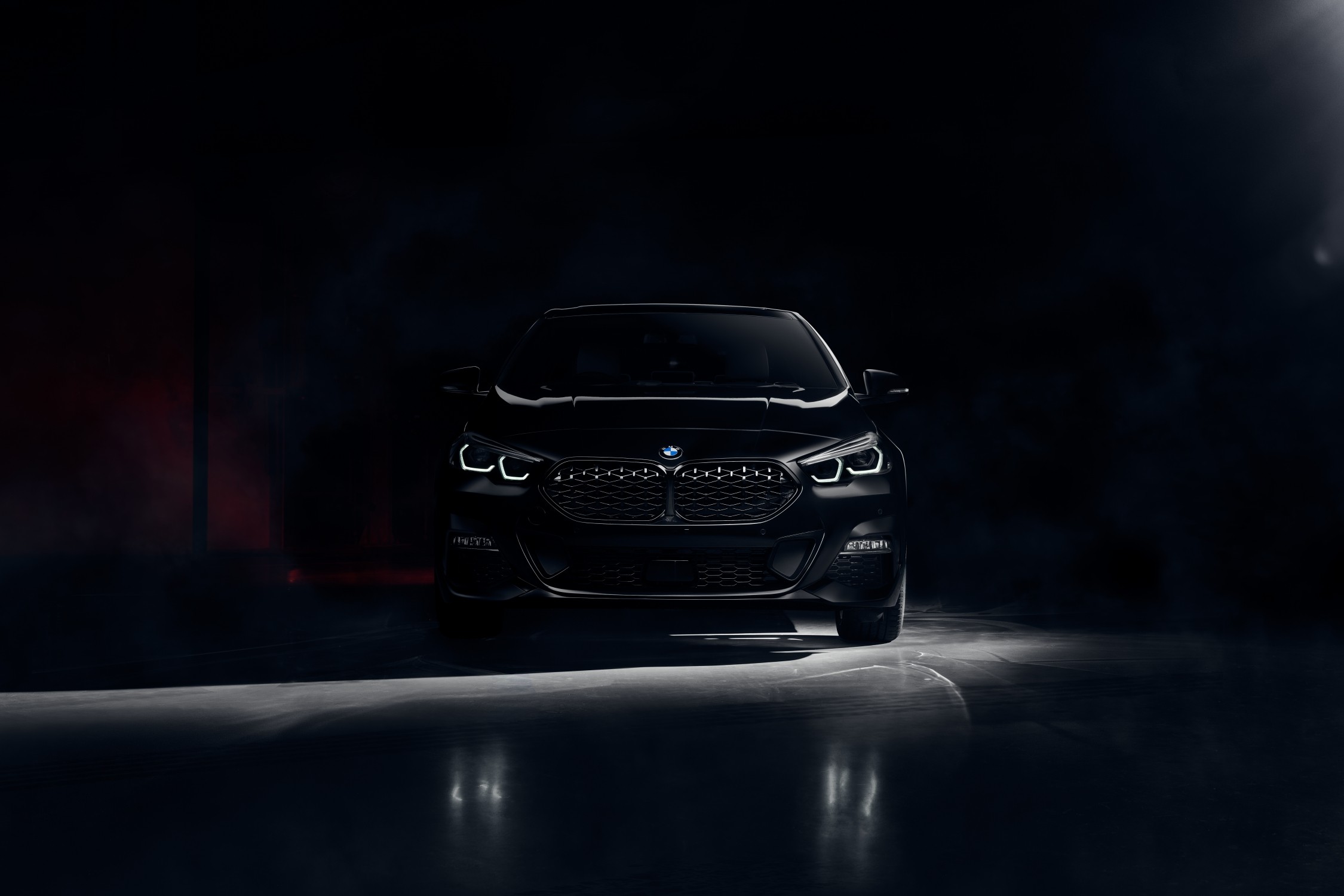 The car looks gnarly and aggressive with the M Sport kits across exterior.