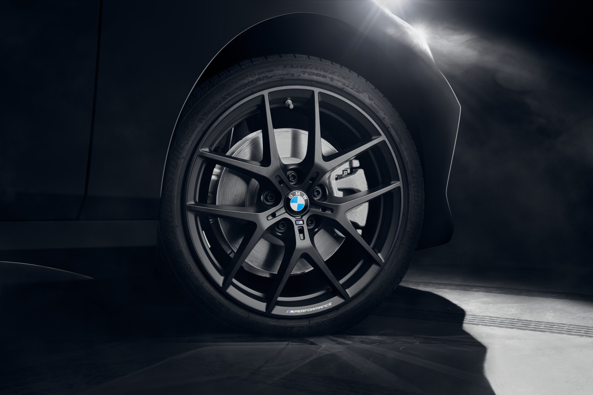 BMW 2 Series Gran Coupe M Sport Black Shadow edition runs on 18-inch sporty wheels.