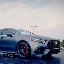 The four-cylinder turbocharged motor on Mercedes' performance hatch ensures extremely agile performance, sprinting from zero to 100 km/h in only 3.9 seconds. The top speed is electronically limited to 270 km/h.&nbsp;
