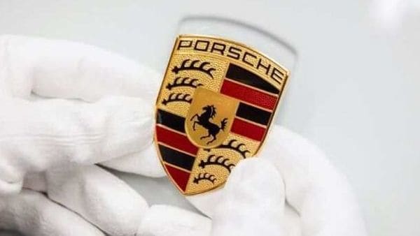 File photo of Porsche logo.